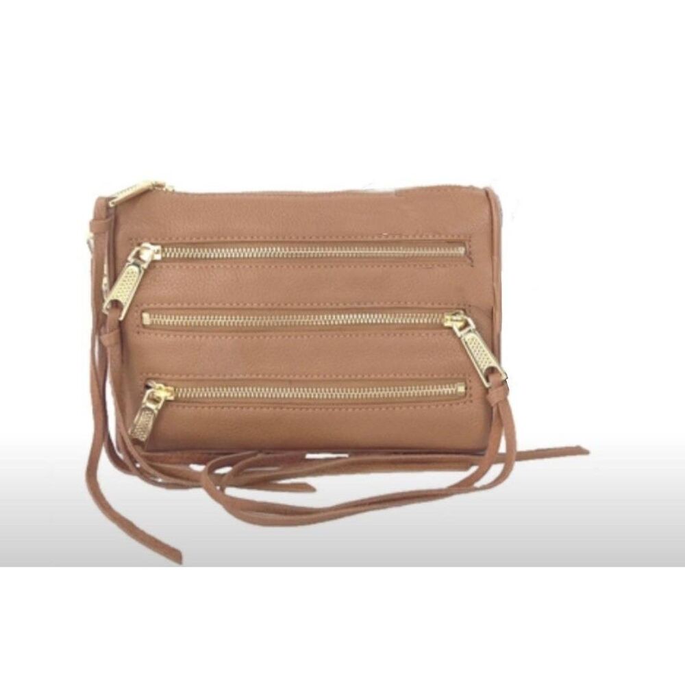 REBECCA MINKOFF Mini 3 Zip Convertible Crossbody Bag